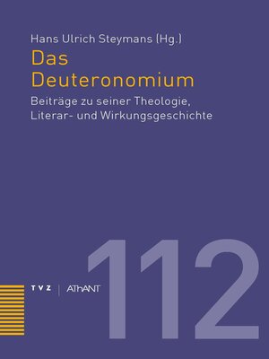 cover image of Das Deuteronomium